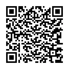 Código QR para número de teléfono +12243776080