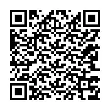 Código QR para número de teléfono +12243776089