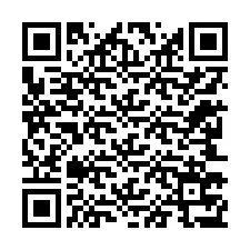 Código QR para número de teléfono +12243777689