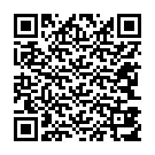 Codice QR per il numero di telefono +12243817033