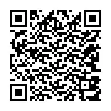 Codice QR per il numero di telefono +12243817039