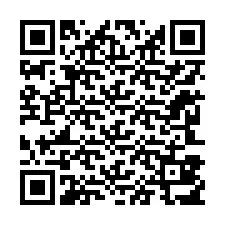 QR код за телефонен номер +12243817045