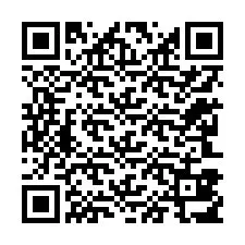 QR-koodi puhelinnumerolle +12243817049