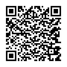 QR код за телефонен номер +12243819039