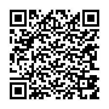 QR-koodi puhelinnumerolle +12243819042