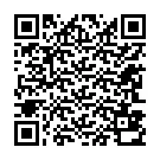 QR-koodi puhelinnumerolle +12243830557