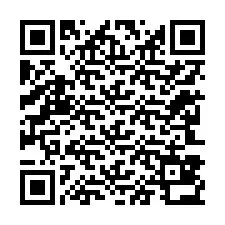 Codice QR per il numero di telefono +12243832449