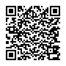 QR Code สำหรับหมายเลขโทรศัพท์ +12243832866