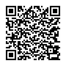 QR-Code für Telefonnummer +12243833424