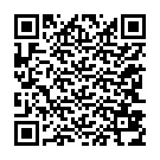 QR kód a telefonszámhoz +12243834574