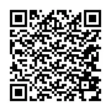 Codice QR per il numero di telefono +12243834775