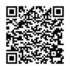 QR-code voor telefoonnummer +12243835712