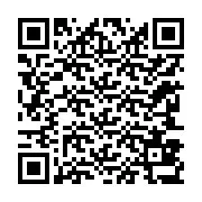 Código QR para número de telefone +12243837581