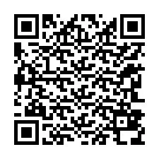 QR-code voor telefoonnummer +12243838650