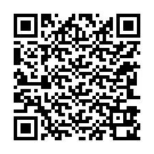 Código QR para número de telefone +12243920044