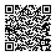 QR-code voor telefoonnummer +12243924887