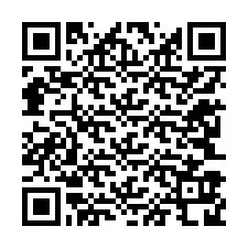 QR-code voor telefoonnummer +12243928136