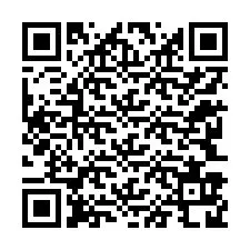 Kode QR untuk nomor Telepon +12243928524