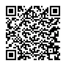 QR-code voor telefoonnummer +12243928760