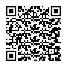 Codice QR per il numero di telefono +12243929182