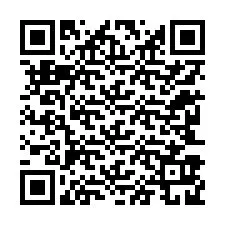 QR-koodi puhelinnumerolle +12243929194