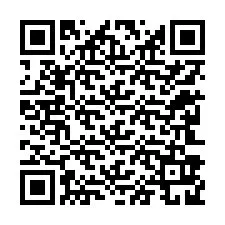 QR-code voor telefoonnummer +12243929258