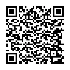 Código QR para número de teléfono +12244203666