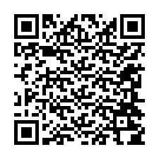 QR-koodi puhelinnumerolle +12244204753