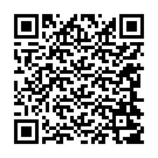 QR код за телефонен номер +12244207542