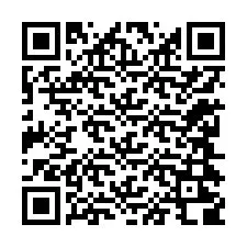 QR-koodi puhelinnumerolle +12244208079