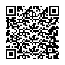 Codice QR per il numero di telefono +12244209675