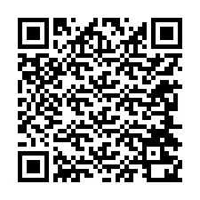 QR kód a telefonszámhoz +12244220786