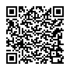 QR-code voor telefoonnummer +12244220845