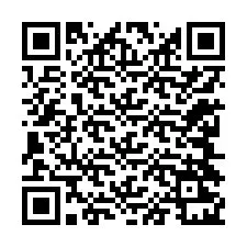 QR kód a telefonszámhoz +12244221639