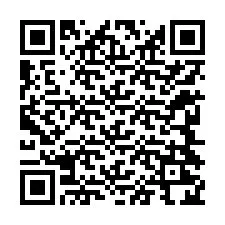 QR-koodi puhelinnumerolle +12244224220