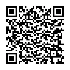 Codice QR per il numero di telefono +12244224618