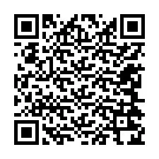 QR код за телефонен номер +12244224837