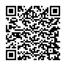 QR kód a telefonszámhoz +12244225244