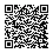 Código QR para número de teléfono +12244227296