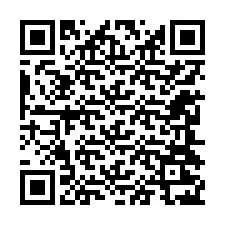 QR-koodi puhelinnumerolle +12244227357