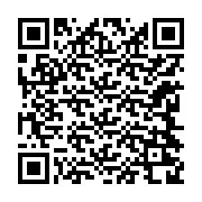 Código QR para número de telefone +12244228225