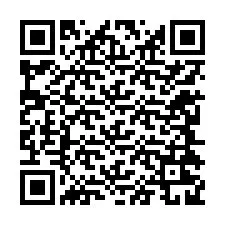 QR-koodi puhelinnumerolle +12244229866