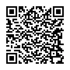 QR-koodi puhelinnumerolle +12244234256