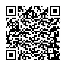 Codice QR per il numero di telefono +12244243560