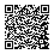 QR-code voor telefoonnummer +12244243564