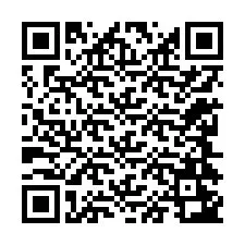 Código QR para número de teléfono +12244243569