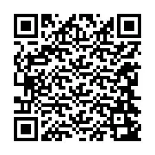 Codice QR per il numero di telefono +12244243572