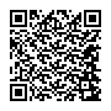 QR-code voor telefoonnummer +12244243577