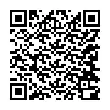 Código QR para número de teléfono +12244300738