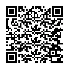 Codice QR per il numero di telefono +12244300739